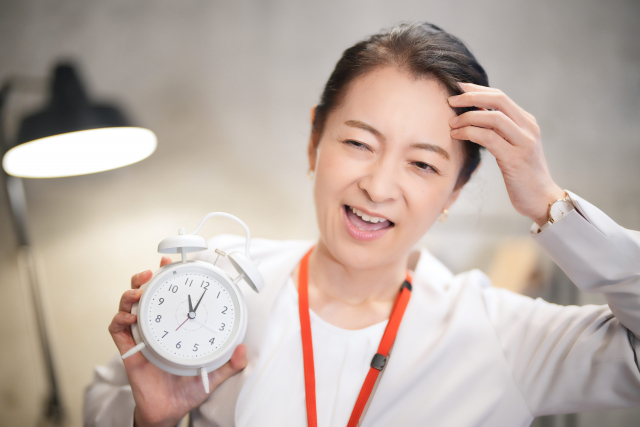 寝坊のイメージ写真